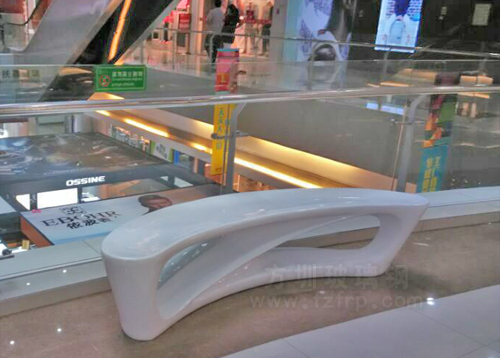 玻璃钢月亮休闲椅