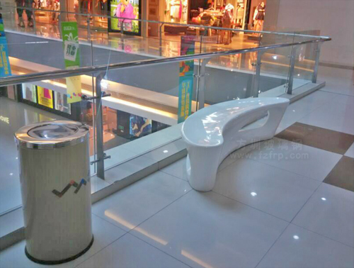 玻璃钢月亮休闲椅