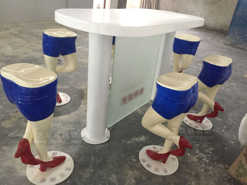 玻璃钢裤型休闲椅