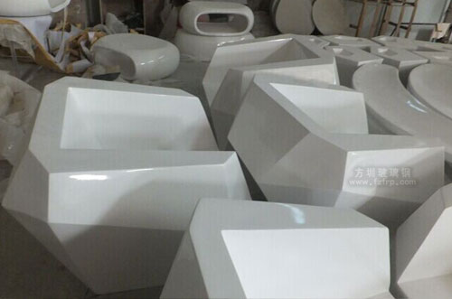 菱形玻璃钢沙发