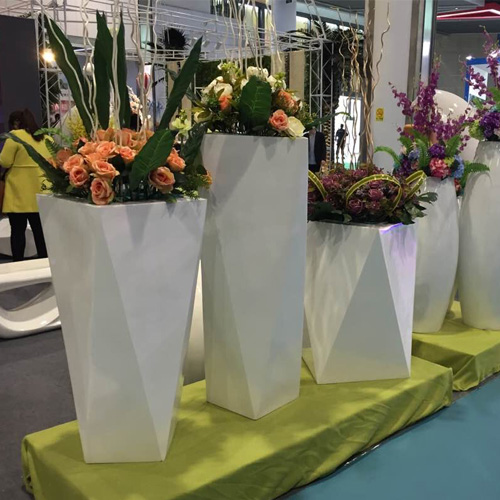 玻璃钢景观花盆 玻璃钢景观花盆