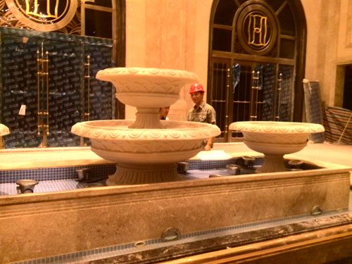 玻璃钢喷泉花盆 玻璃钢喷泉花盆