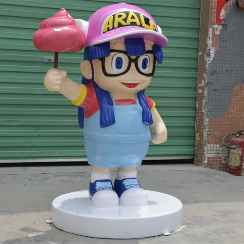 动漫卡通玻璃钢雕塑