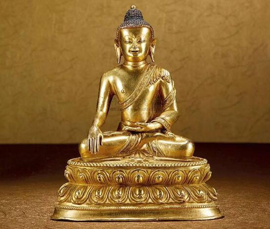 佛像雕塑的释迦五印