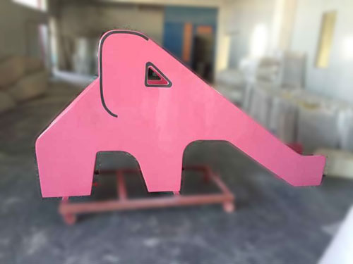 大象滑滑梯卡通雕塑