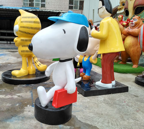 玻璃钢卡通雕塑 玻璃钢卡通雕塑