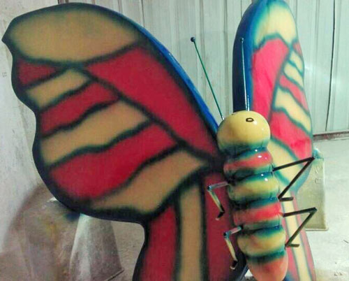 玻璃钢景观雕塑蝴蝶