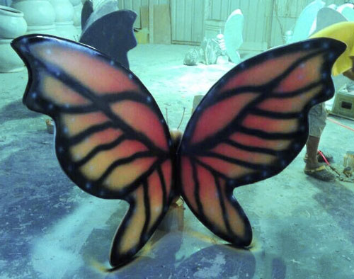 玻璃钢景观雕塑蝴蝶