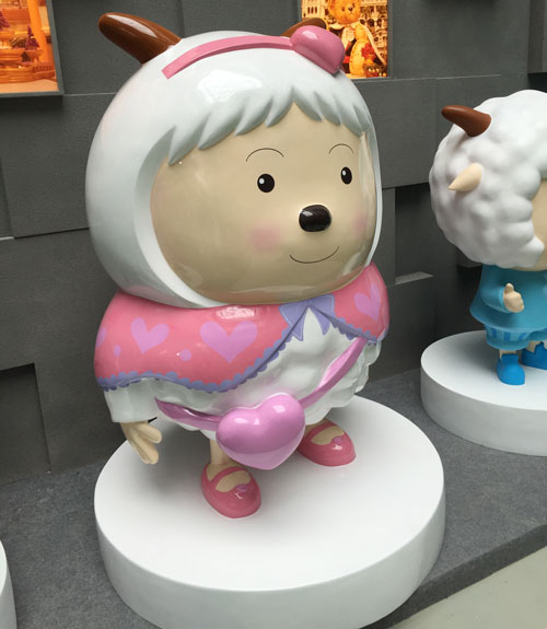 玻璃钢卡通雕塑