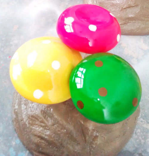 玻璃钢卡通蘑菇雕塑 玻璃钢卡通蘑菇雕塑