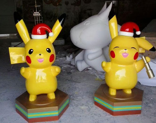 玻璃钢卡通动漫雕塑 玻璃钢卡通动漫雕塑