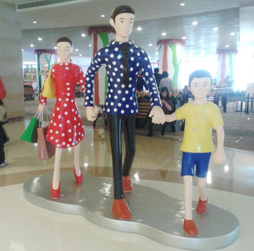 玻璃钢人物雕塑 玻璃钢人物雕塑