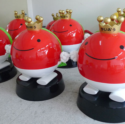 玻璃钢卡通公仔雕塑