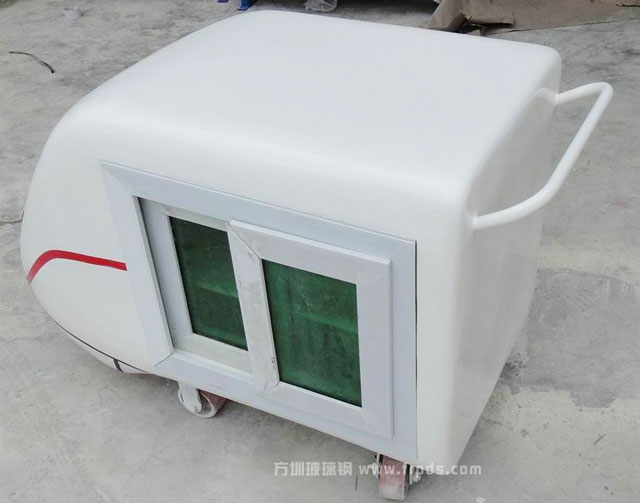 玻璃钢餐车外壳雕塑