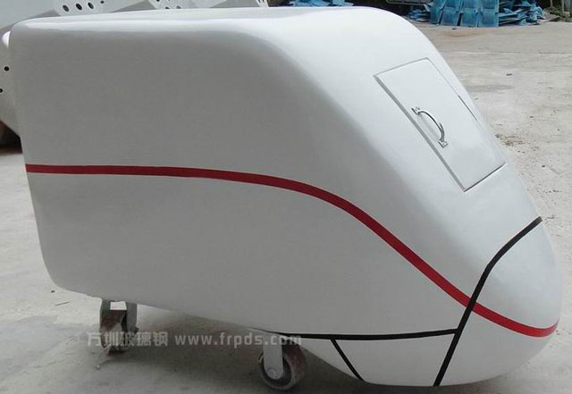 玻璃钢餐车外壳雕塑