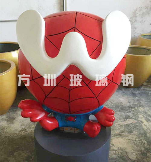 玻璃钢卡通公仔雕塑 玻璃钢卡通公仔雕塑