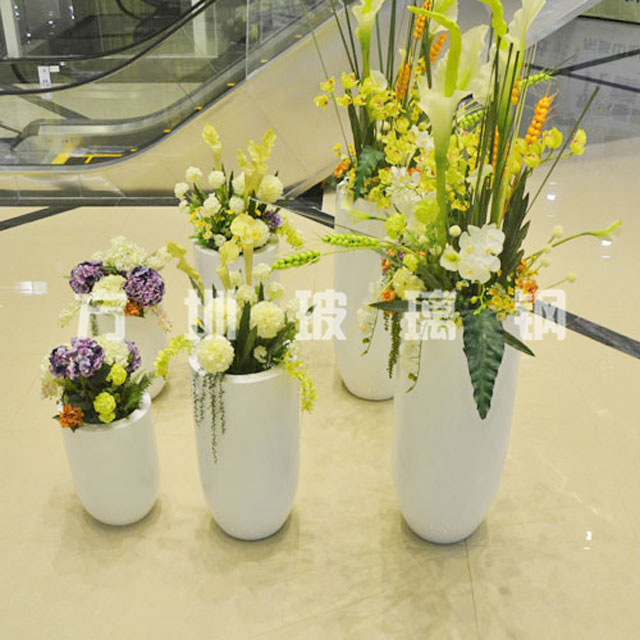 玻璃钢组合花瓶 玻璃钢组合花瓶