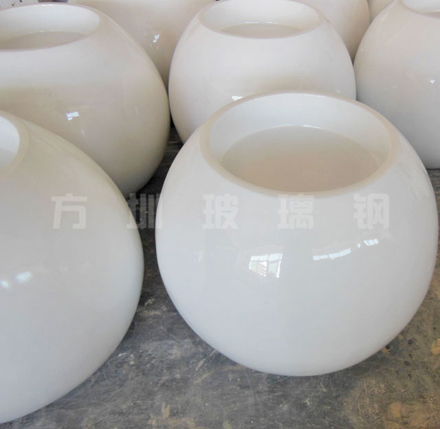 圆形玻璃钢花盆 圆形玻璃钢花盆