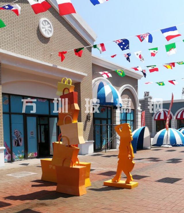 玻璃钢女人雕塑 玻璃钢女人雕塑