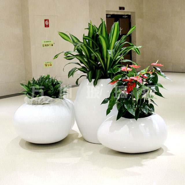 玻璃钢创意组合花盆