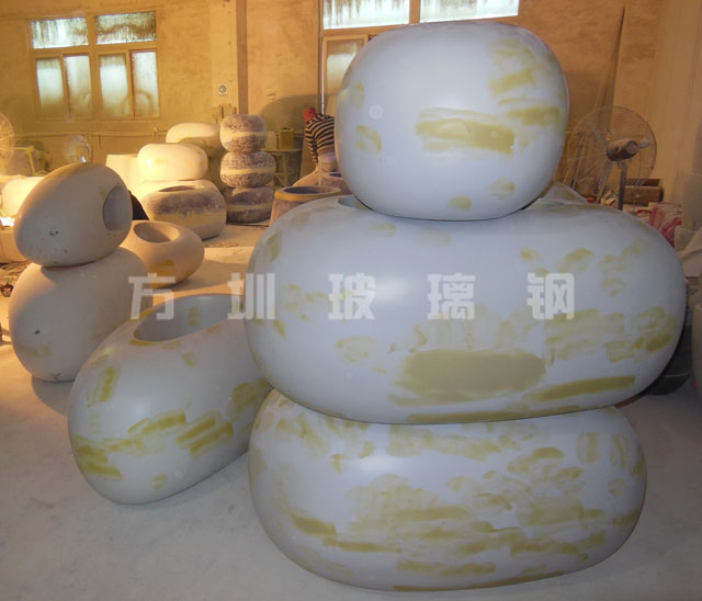 玻璃钢组合花盆 玻璃钢组合花盆