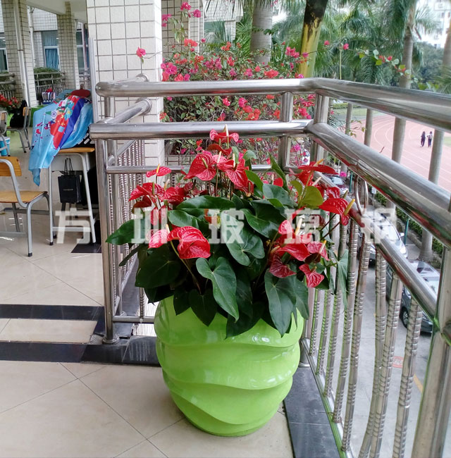 玻璃钢室外花盆 玻璃钢室外花盆