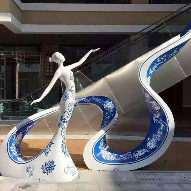 玻璃钢城市景观雕塑