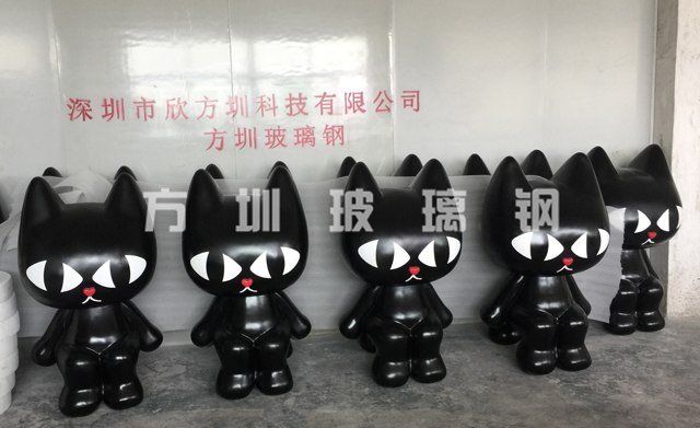 玻璃钢公仔雕塑