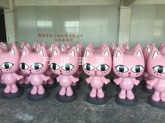 玻璃钢公仔雕塑 玻璃钢公仔雕塑