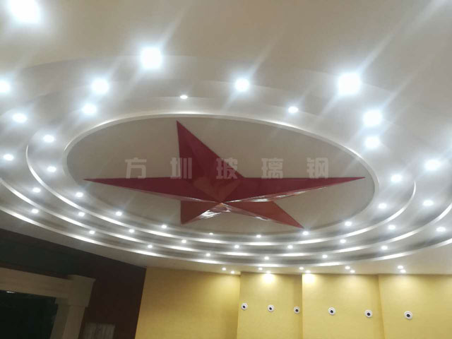 玻璃钢五角星造型 玻璃钢五角星造型