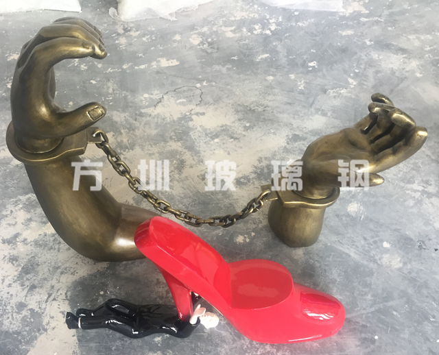 广东韶关政府定制玻璃钢反腐雕塑呼吁大家遵纪守法