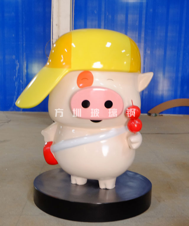 玻璃钢卡通公仔雕塑 玻璃钢卡通公仔雕塑
