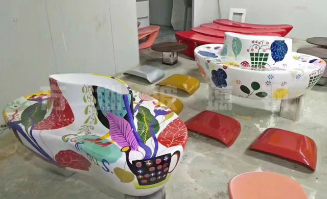 玻璃钢创意休闲椅 玻璃钢创意休闲椅