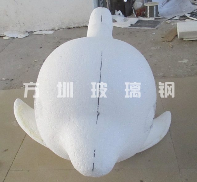 玻璃钢小海豚雕塑