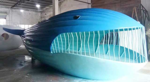 不锈钢鲸鱼雕塑 不锈钢鲸鱼雕塑