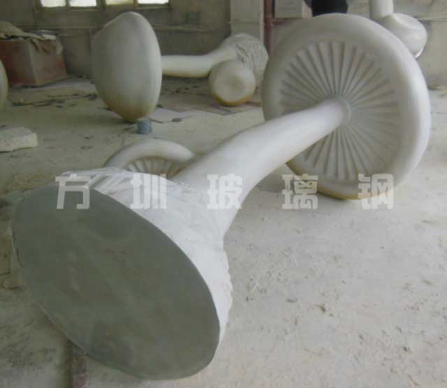 玻璃钢蘑菇雕塑