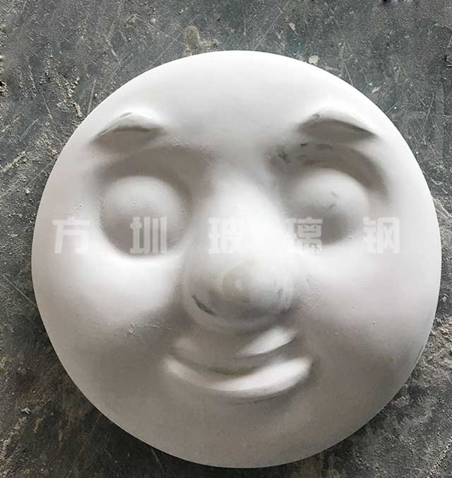 玻璃钢托马斯面具雕塑 玻璃钢托马斯面具雕塑