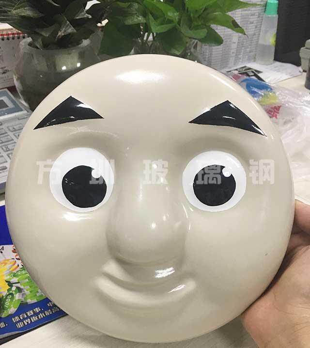 玻璃钢托马斯面具雕塑