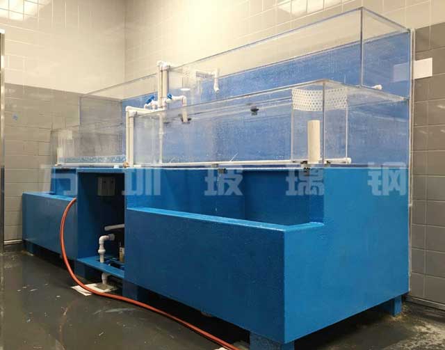 玻璃钢鱼池 玻璃钢鱼池