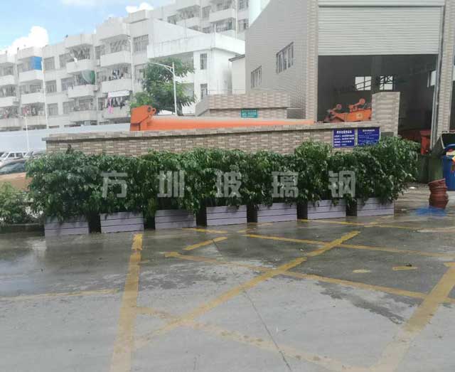 玻璃钢户外花箱