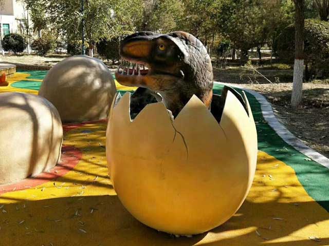 玻璃钢恐龙蛋雕塑