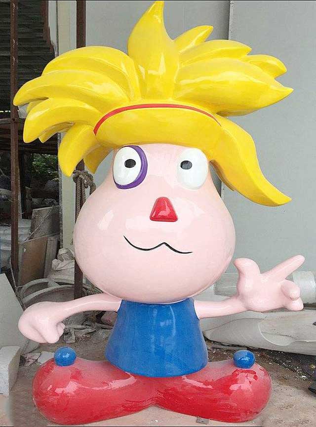 玻璃钢卡通人物雕塑