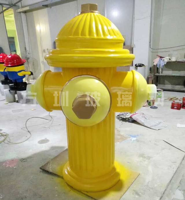 玻璃钢消防栓雕塑