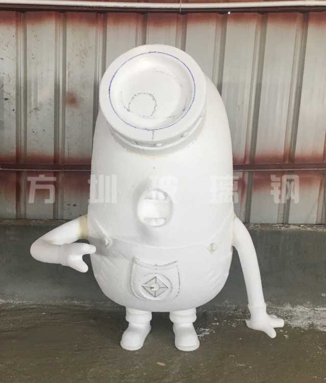 玻璃钢小黄人雕塑 玻璃钢小黄人雕塑