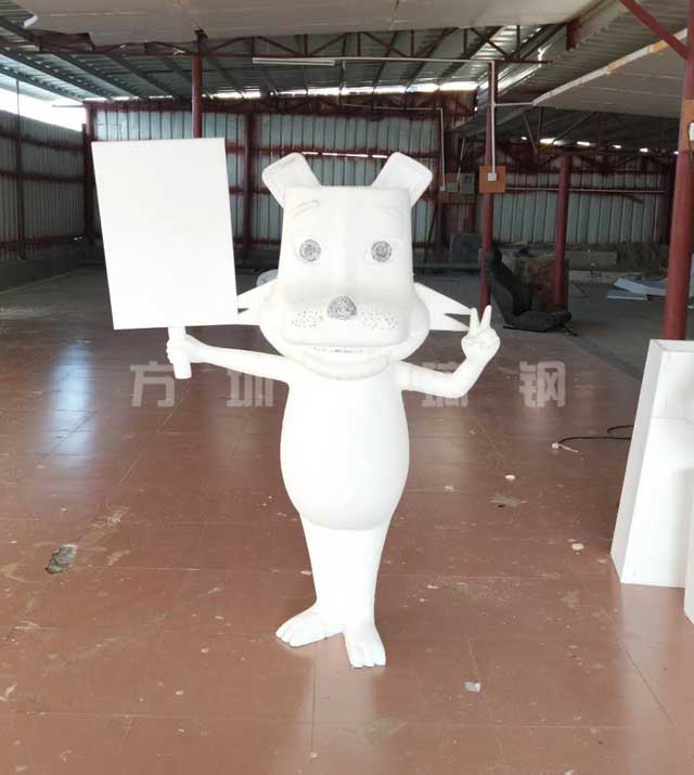 玻璃钢卡通豹子雕塑 玻璃钢卡通豹子雕塑