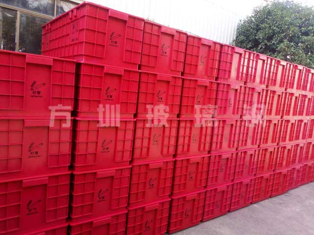 玻璃钢废灯管回收箱