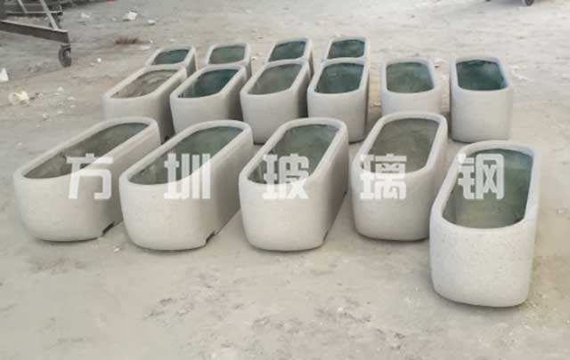 玻璃钢仿石漆花盆