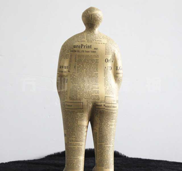 玻璃钢创意人物雕塑 玻璃钢创意人物雕塑