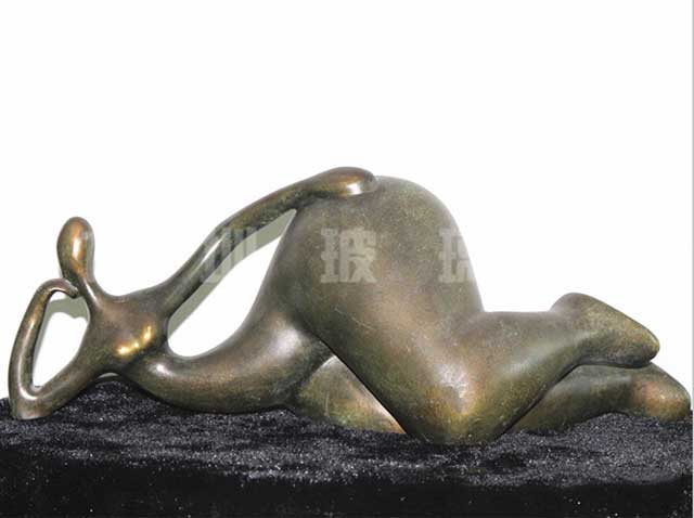 玻璃钢抽象人物雕塑 玻璃钢抽象人物雕塑