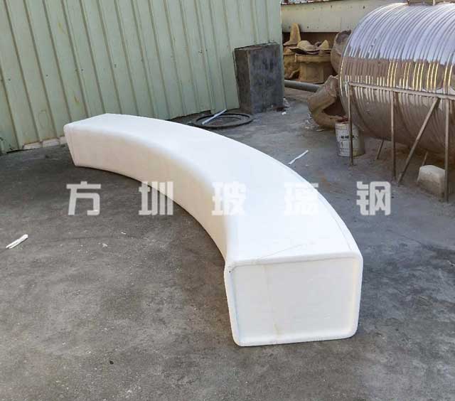 玻璃钢美陈休闲椅